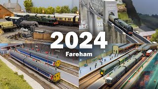 Fareham Model Railway Show 2024 [upl. by Eirrok620]