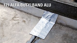 121 Alfa Butylband ALU alukaschiert [upl. by Yvor]