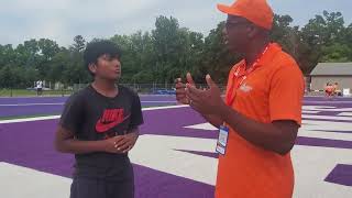 coach mellard Brown interview by united Tamil Rakesh Rajakulathilakan at 2024 Osg in london canada [upl. by Yla]