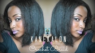 Kanekalon Crochet Braid Bob  Cutting amp Styling Tips [upl. by Carlock]