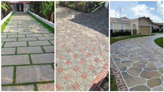 Latest Parking Tiles Designs  Modern Outdoor Tiles 2024 Latest Outdoor Tiles Designs [upl. by Kassia]