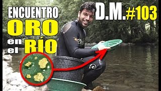 Encuentro ORO en un NUEVO RÍO ¡fiebre del oro en España 2017  Detección Metálica ep 103 [upl. by Neruat]