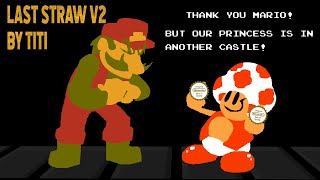 FNF THANK YOU MARIO D  Last Straw V2 OFFICIEL UPLOAD [upl. by Lleruj]