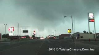 2010 Tornado Dumas Texas Stormchase May 18 Clip 2 [upl. by Farrar]