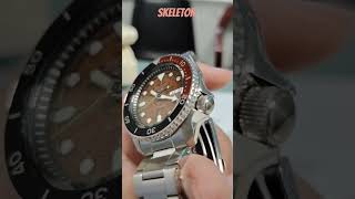 SEIKO 5 SRPJ47K1 Automatic Watch WR 10 BAR 24 Jewels seiko skeletonsofsociety [upl. by Heintz668]