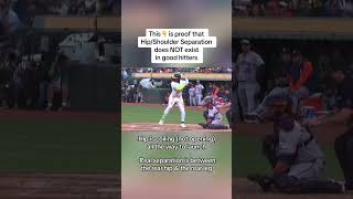 Proof That quotHipShoulder Separationquot Does NOT Exist In Good Hitters [upl. by Najib]