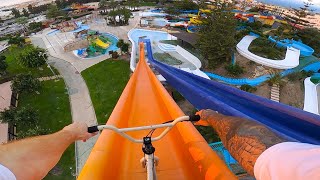 RYAN TAYLOR  FULL SPEED BMX IN A WATERPARK [upl. by Ferne]