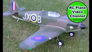 Hawker Hurricane 25e  EFlite  1360mm  elek EFlite Power 25  MSG Stiftland  Hans HD [upl. by Flossie]