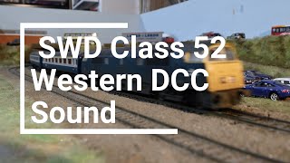 SWD Class 52 Western Free Sound File On The ESU Website With An EM1Accurascale Speaker [upl. by Kirred]