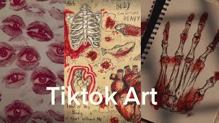 Artsy things I found on TikTok 💄🎈🍄TikTok Art Compilation [upl. by Adriel]