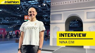 Zwischen OlympiaEinkleidung und Trainingslager Nina Eim im Interview  PARIS 2024 [upl. by Melantha]