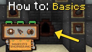 How to Immersive Engineering  Getting Started Minecraft 1165 [upl. by Luana]