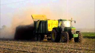 Spandiletame  Manure spreader Vaschieri LP140 [upl. by Llehsad]