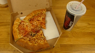 Pizza Hut Express  Margherita amp Speciale Cheesy Crust amp Coke Zero [upl. by Salli]