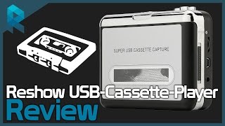 Reshow USBKassettenspieler USBCassettePlayer 📝 TEST amp REVIEW 🇩🇪GermanDeutsch [upl. by Akihsan]