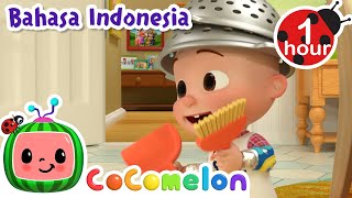 Pasukan Bersih Bersih Siap Bantu  CoComelon Bahasa Indonesia  Lagu Anak Anak  Nursery Rhymes [upl. by Scrope75]