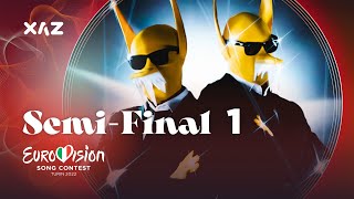 Eurovision 2022 Semifinal 1 Recap of All Songs [upl. by Crisey]