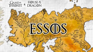 Complete Essos Map EXPLAINED Game of Thrones [upl. by Renrew219]