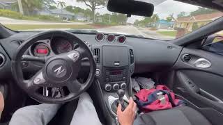 MODDED 370z INSANELY LOUD POV DRIVE 🚀 Manual [upl. by Etnaled815]