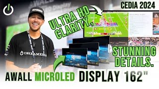 AWALL MicroLED DISPLAY Premium Quality and Incredible Detail Revealed [upl. by Bollen970]