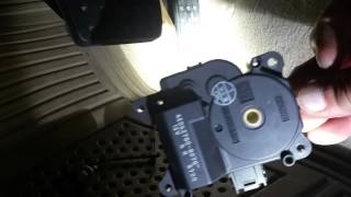 How to Replace AC Temperature actuators on 2007 Cadillac srx [upl. by Carleton273]