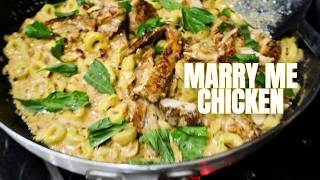 Marry Me Chicken One Of The BEST Pastas EVER Made [upl. by Rehpotsihrc]