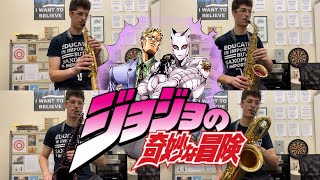 Yoshikage Kira Theme  Jojos Bizarre Adventure Diamond is Unbreakable  Saxophone Quartet Cover [upl. by Nairde]