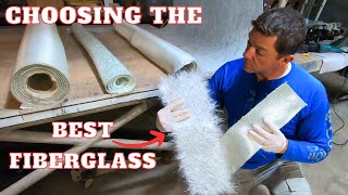 HOWTO CHOOSE The CORRECT FIBERGLASS FABRIC FOR YOUR PROJECT [upl. by Schuh300]