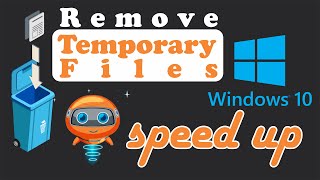 How to Clean Remove Delete Temporary files  Windows 10 Make Your PC Faster [upl. by Anstice296]