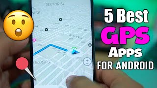 5 Best Free GPS Apps For Android 🔥 ✅ [upl. by Nauqyaj]