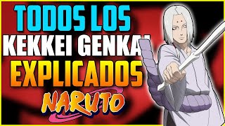 TODOS LOS KEKKEI GENKAI DE NARUTO  TOP Y EXPLICACION [upl. by Heidt]