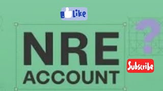 V80NRE account MeansNRE account full form [upl. by Brande]