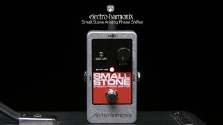 Electro Harmonix Small Stone Analog Phase Shifter  Gear4music demo [upl. by Godfrey]