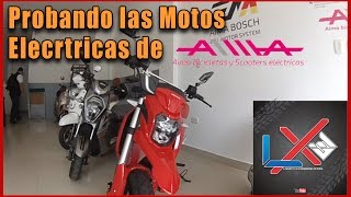 Probando las Motos Electricas de Aima [upl. by Aicilaanna]