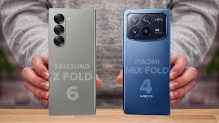 Samsung Z Fold 6 Vs Xiaomi Mix Fold 4  Full Comparison ⚡ Which one is Best [upl. by Pamella]