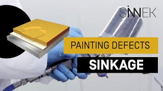 SINKAGE PAINTING DEFECT CAUSES AND SOLUTION [upl. by Cindelyn682]