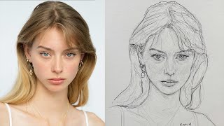 Discover the Secrets of Portrait Drawing with the Loomis Method [upl. by Edyaj]