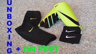 Nike Mercurial Lite Shin Guards  Schienbeinschoner Unboxing amp ON FEET  FABITV [upl. by Hcaz837]