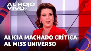 Alicia Machado se defiende ante críticas por su comentario de Miss Universo [upl. by Irv]