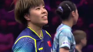 Highlight of MIWA HARIMOTO vs WANG YIDI [upl. by Ecyle]