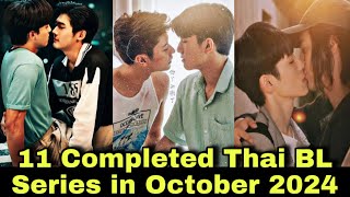 Top 11 Completed Thai BL Series in October 2204 to Binge Watch Now  thai bl  thai bl series  bl [upl. by Couture]