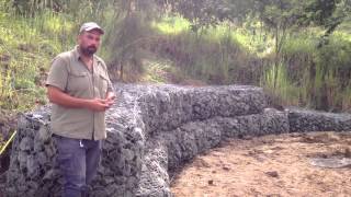 برماكلتشر مع صلاح حماد الجابيون و استعمالاتهPermaculture with Salah Hammad  Uses of Gabions [upl. by Gunter]