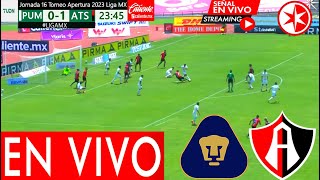 Pumas Vs Atlas En Vivo 🔴Partido Hoy Pumas Vs Atlas En Vivo ✅Donde Ver Pumas Vs Atlas J16 Liga [upl. by Rafe]