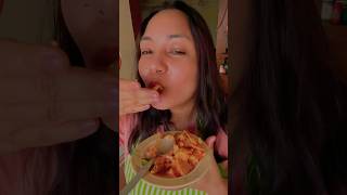 Dharane aloo nimki  street food nepali food shorts [upl. by Huppert185]