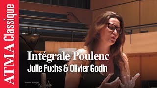 Poulenc  Aux officiers de la garde blanche  Julie Fuchs Olivier Godin [upl. by Klingel]