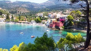 GREECE KEFALONIA 2018 FHD  Assos  Fiskardo  Melissani Cave  Myrtos Beach [upl. by Lindy]