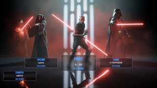 Fastest Heroes vs Villains Match  Star Wars Battlefront 2 [upl. by Kama]