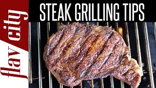 Easy Tips For Grilling Steak  How To Grill Steak At Home [upl. by Brier256]