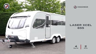 Coachman Caravan Company Ltd Laser Xcel 855 2024 Season [upl. by Hiasi]