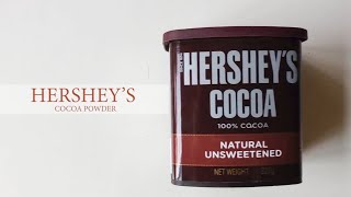 Hersheys Cocoa Powder Review [upl. by Ghassan]